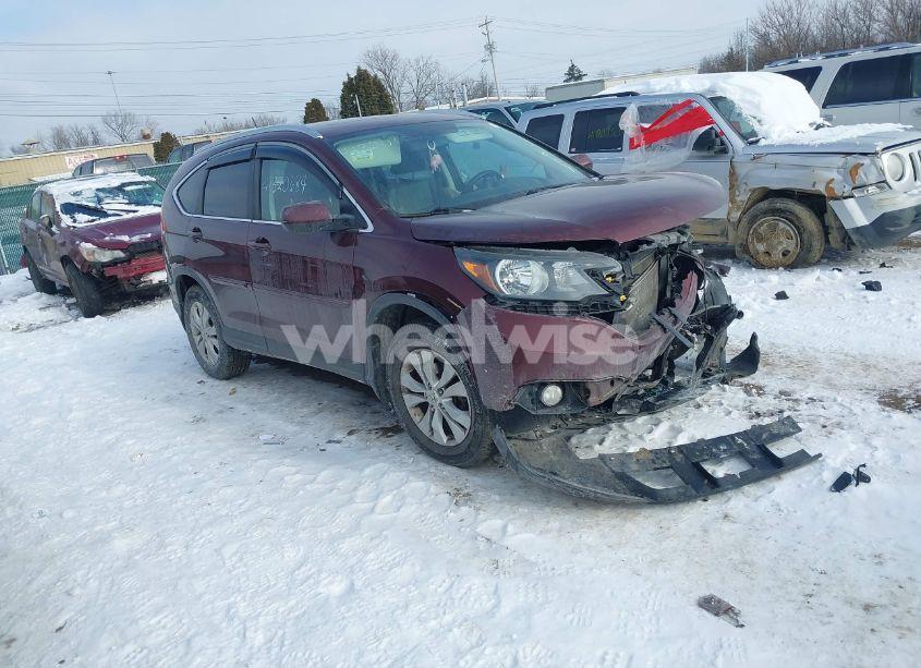 2013 Honda Cr-v EX-L (VIN 5J6RM4H72DL065287) main photo