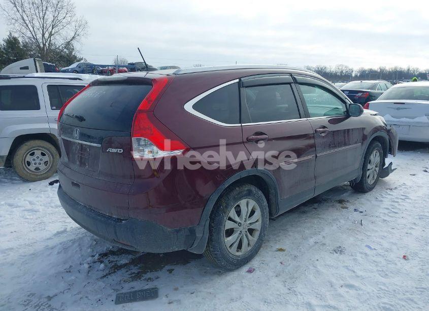 Photo 4 of 2013 Honda Cr-v EX-L (VIN 5J6RM4H72DL065287)