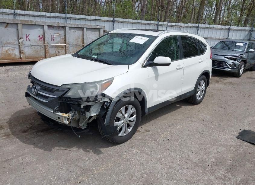 Photo 2 of 2013 Honda Cr-v EX-L (VIN 5J6RM4H72DL069128)