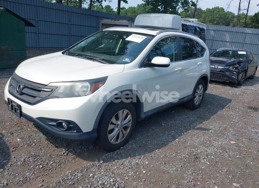 Photo 2 of 2013 Honda Cr-v EX-L (VIN 5J6RM4H72DL072434)
