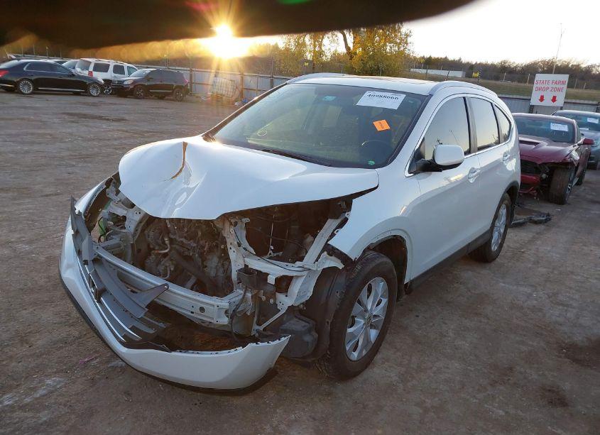 Photo 2 of 2014 Honda Cr-v EX-L (VIN 5J6RM4H72EL013305)