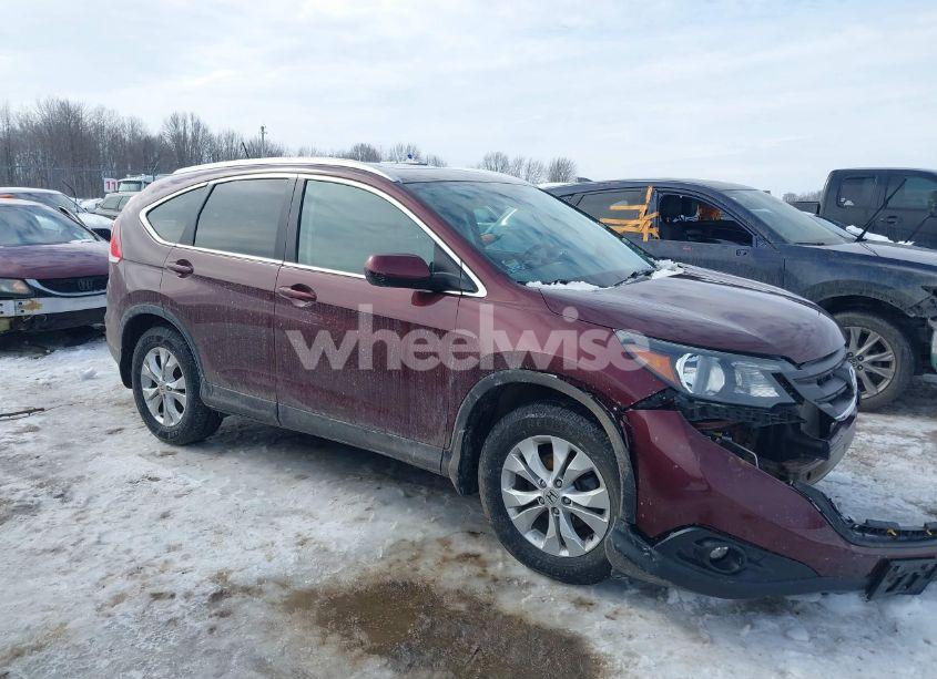 2014 Honda Cr-v EX-L (VIN 5J6RM4H72EL019525) main photo