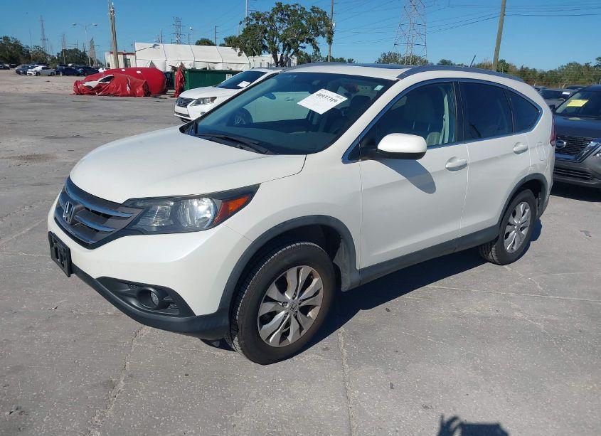 Photo 2 of 2014 Honda Cr-v EX-L (VIN 5J6RM4H72EL079627)