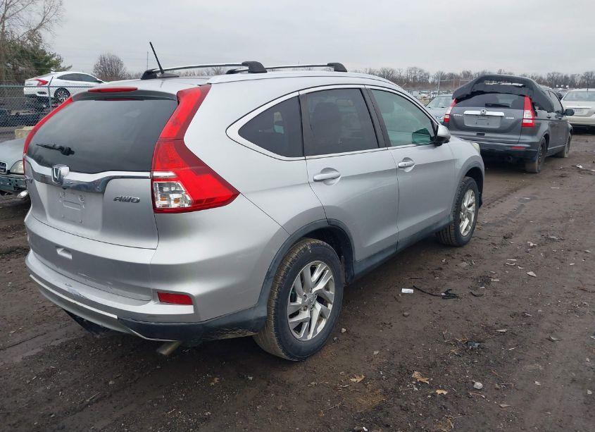 Photo 4 of 2015 Honda Cr-v EX-L (VIN 5J6RM4H72FL015640)