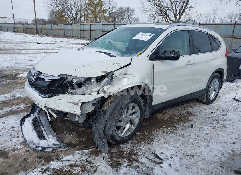 Photo 2 of 2015 Honda Cr-v EX-L (VIN 5J6RM4H72FL079354)