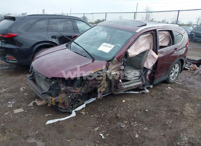 Photo 2 of 2012 Honda Cr-v EX-L (VIN 5J6RM4H73CL061229)