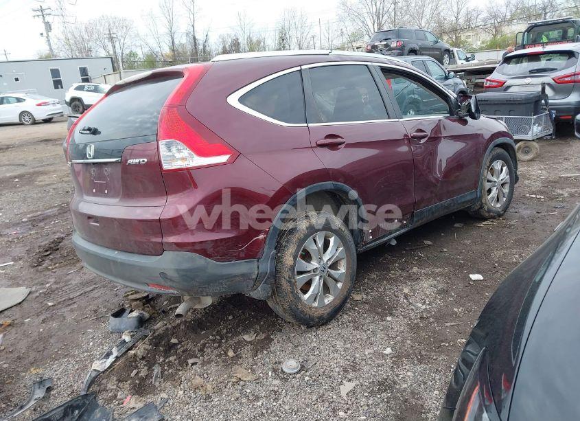 Photo 4 of 2012 Honda Cr-v EX-L (VIN 5J6RM4H73CL061229)