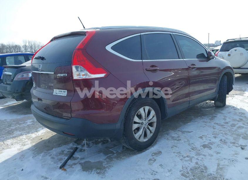 Photo 4 of 2012 Honda Cr-v EX-L (VIN 5J6RM4H73CL069332)