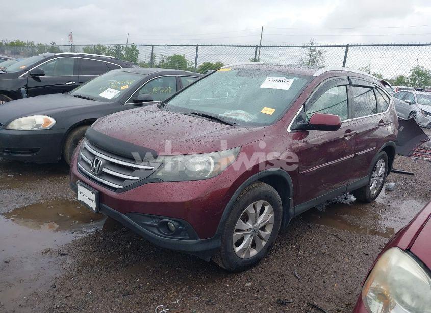 Photo 2 of 2013 Honda Cr-v EX-L (VIN 5J6RM4H73DL036882)