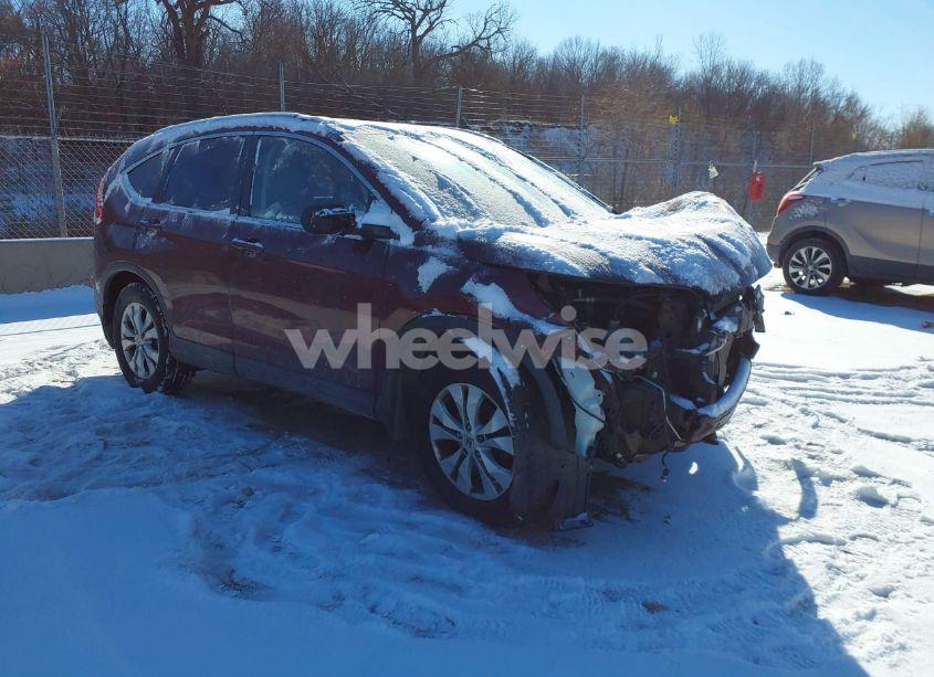 2013 Honda Cr-v EX-L (VIN 5J6RM4H73DL061281) main photo