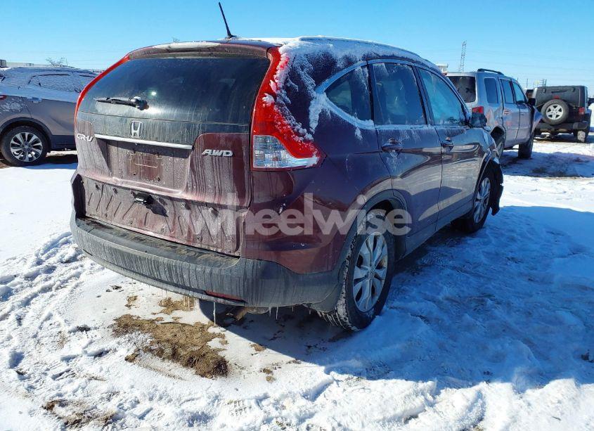 Photo 4 of 2013 Honda Cr-v EX-L (VIN 5J6RM4H73DL061281)