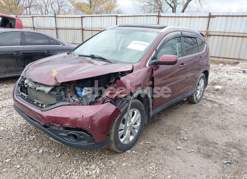 Photo 2 of 2013 Honda Cr-v EX-L (VIN 5J6RM4H73DL066979)