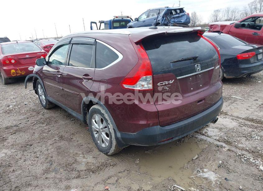 Photo 3 of 2013 Honda Cr-v EX-L (VIN 5J6RM4H73DL066979)