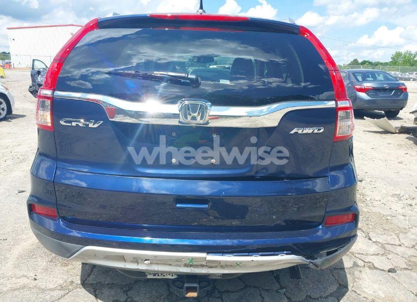 Photo 6 of 2016 Honda Cr-v EX-L (VIN 5J6RM4H73GL008729)