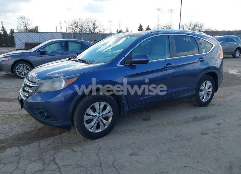 Photo 2 of 2012 Honda Cr-v EX-L (VIN 5J6RM4H74CL006594)