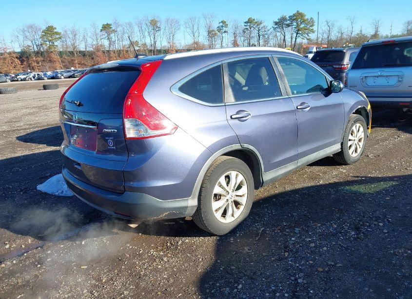 Photo 4 of 2012 Honda Cr-v EX-L (VIN 5J6RM4H74CL014789)