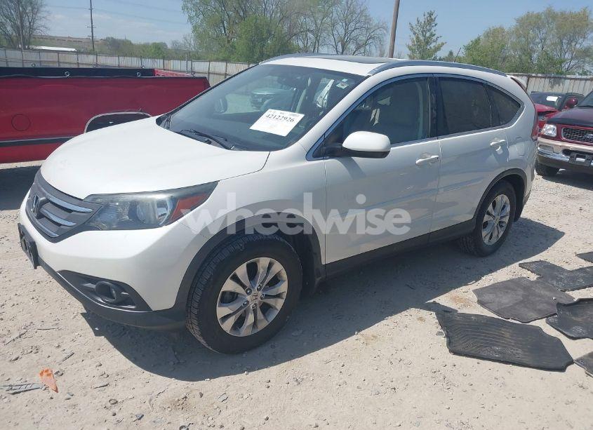 Photo 2 of 2012 Honda Cr-v EX-L (VIN 5J6RM4H74CL043659)