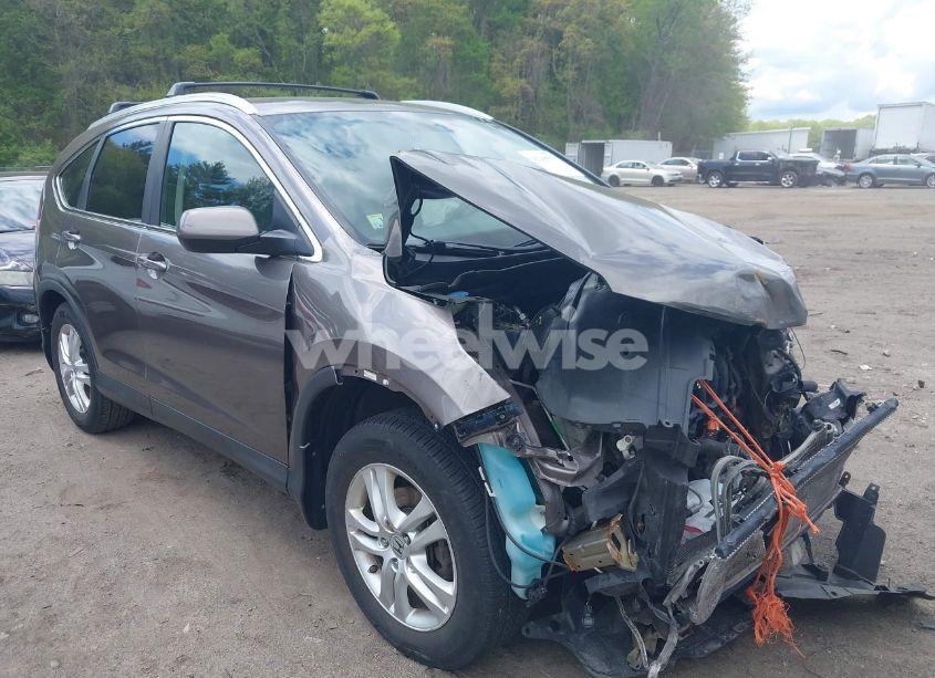 2013 Honda Cr-v EX-L (VIN 5J6RM4H74DL007763) main photo