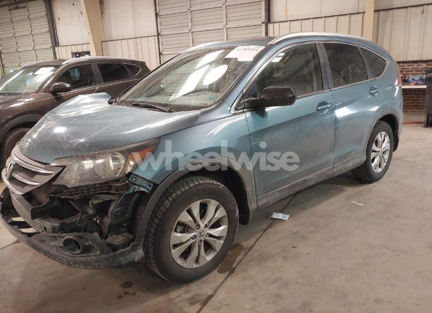 Photo 2 of 2014 Honda Cr-v EX-L (VIN 5J6RM4H74EL075904)
