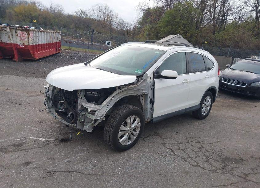 Photo 2 of 2014 Honda Cr-v EX-L (VIN 5J6RM4H74EL118086)