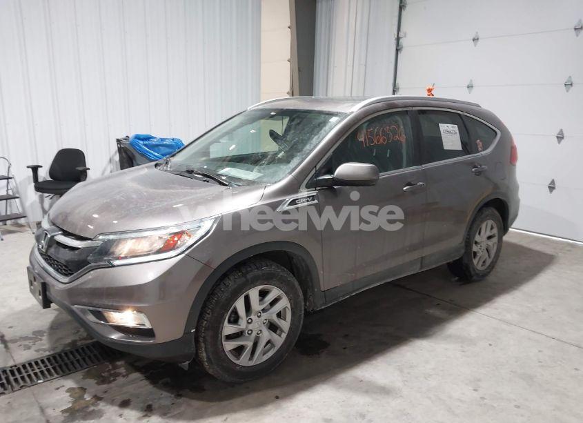 Photo 2 of 2015 Honda Cr-v EX-L (VIN 5J6RM4H74FL106036)