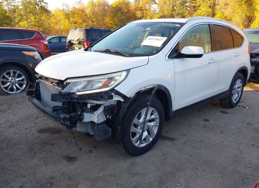 Photo 2 of 2016 Honda Cr-v EX-L (VIN 5J6RM4H74GL000736)