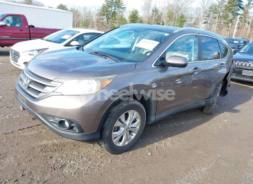 Photo 2 of 2012 Honda Cr-v EX-L (VIN 5J6RM4H75CL001534)