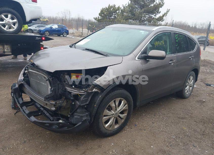 Photo 2 of 2012 Honda Cr-v EX-L (VIN 5J6RM4H75CL003977)