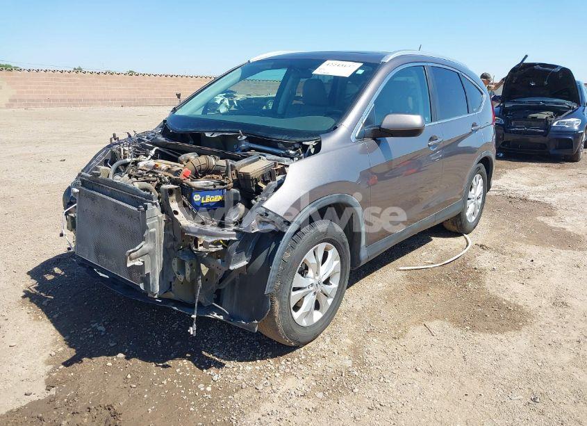 Photo 2 of 2012 Honda Cr-v EX-L (VIN 5J6RM4H75CL010640)