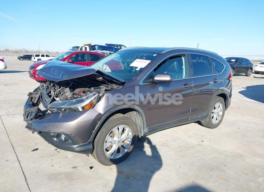 Photo 2 of 2012 Honda Cr-v EX-L (VIN 5J6RM4H75CL038020)