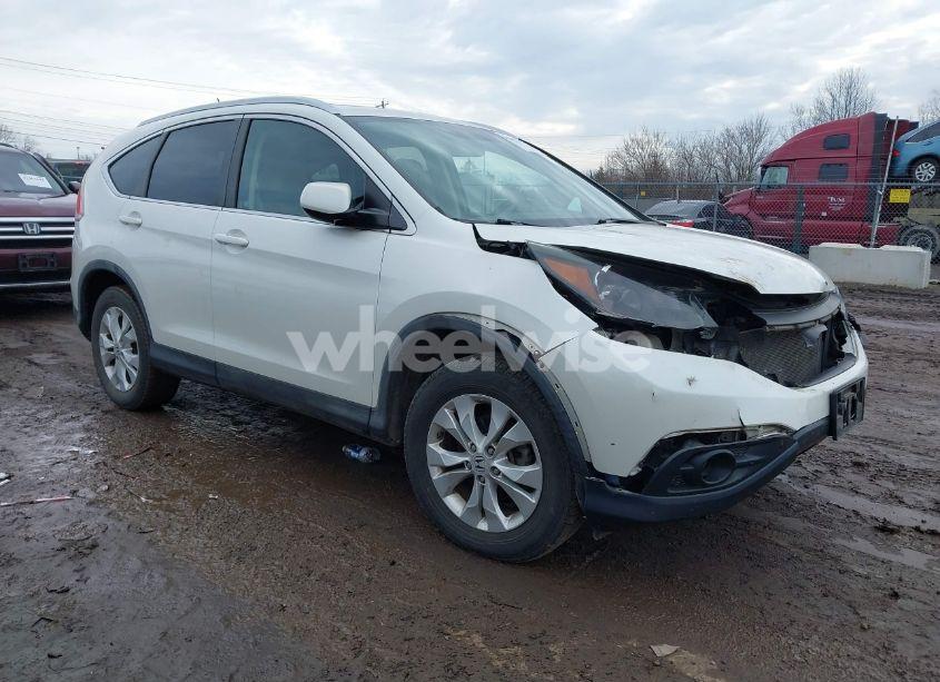 2012 Honda Cr-v EX-L (VIN 5J6RM4H75CL052404) main photo