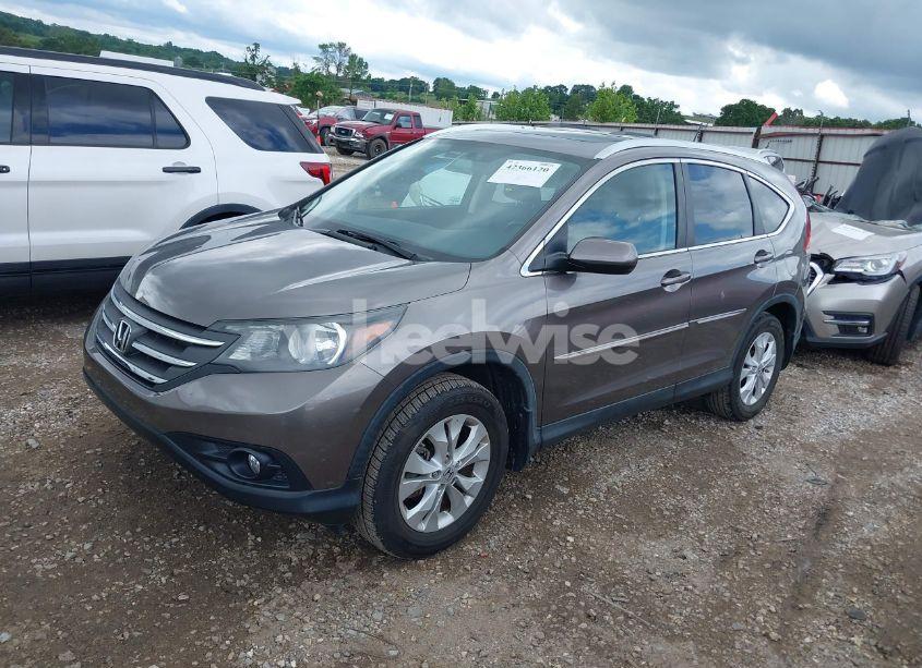 Photo 2 of 2013 Honda Cr-v EX-L (VIN 5J6RM4H75DL003625)