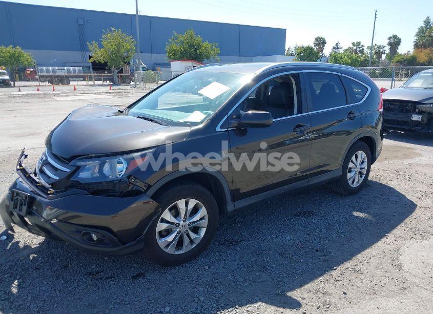 Photo 2 of 2013 Honda Cr-v EX-L (VIN 5J6RM4H75DL025303)
