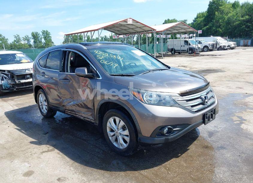 2013 Honda Cr-v EX-L (VIN 5J6RM4H75DL077062) main photo