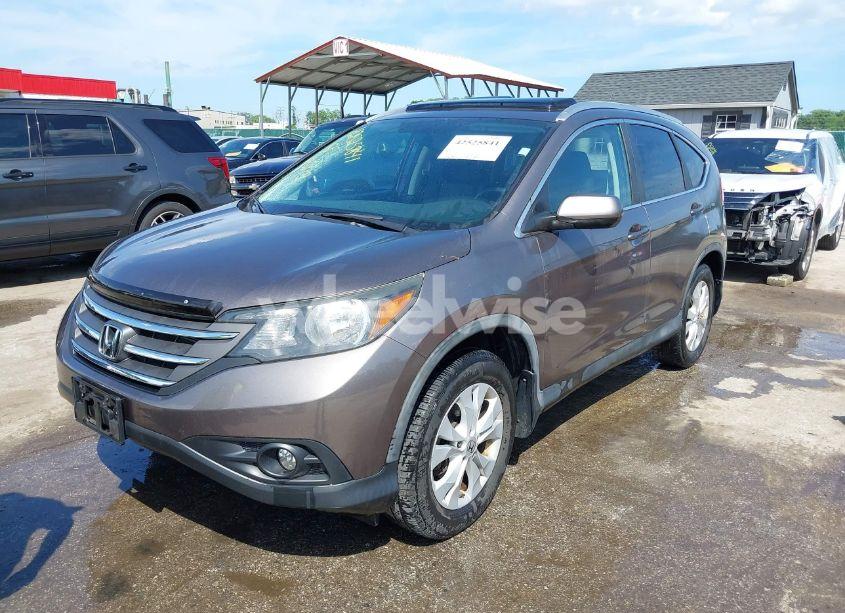 Photo 2 of 2013 Honda Cr-v EX-L (VIN 5J6RM4H75DL077062)