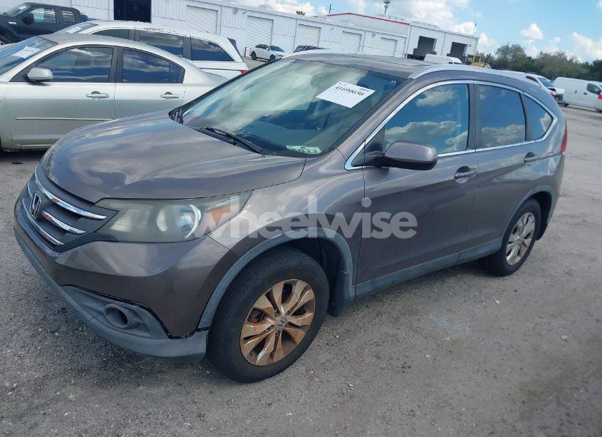 Photo 2 of 2013 Honda Cr-v EX-L (VIN 5J6RM4H75DL080835)