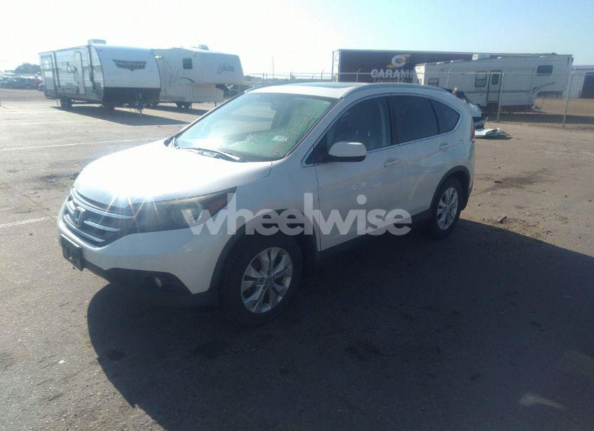 Photo 2 of 2014 Honda Cr-v EX-L (VIN 5J6RM4H75EL005389)