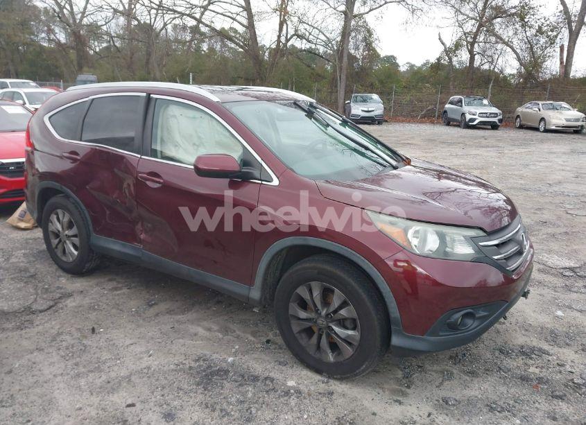 2014 Honda Cr-v EX-L (VIN 5J6RM4H75EL026923) main photo