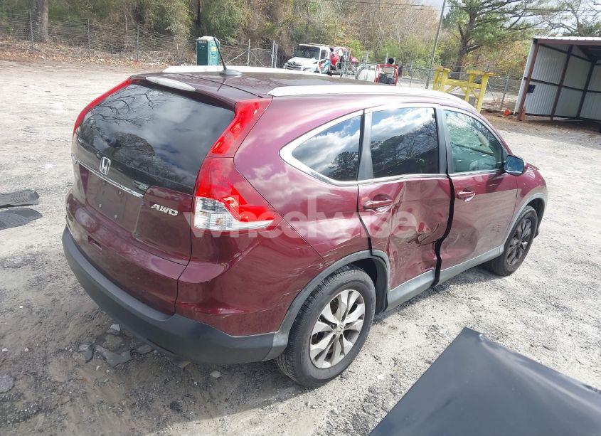 Photo 4 of 2014 Honda Cr-v EX-L (VIN 5J6RM4H75EL026923)