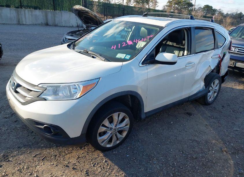 Photo 2 of 2014 Honda Cr-v EX-L (VIN 5J6RM4H75EL040692)