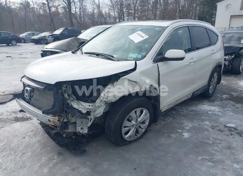 Photo 2 of 2014 Honda Cr-v EX-L (VIN 5J6RM4H75EL046718)