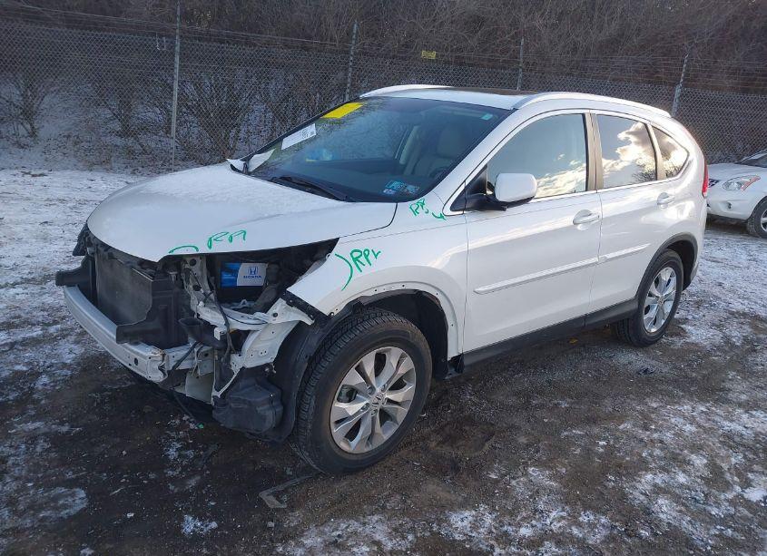 Photo 2 of 2014 Honda Cr-v EX-L (VIN 5J6RM4H75EL053443)