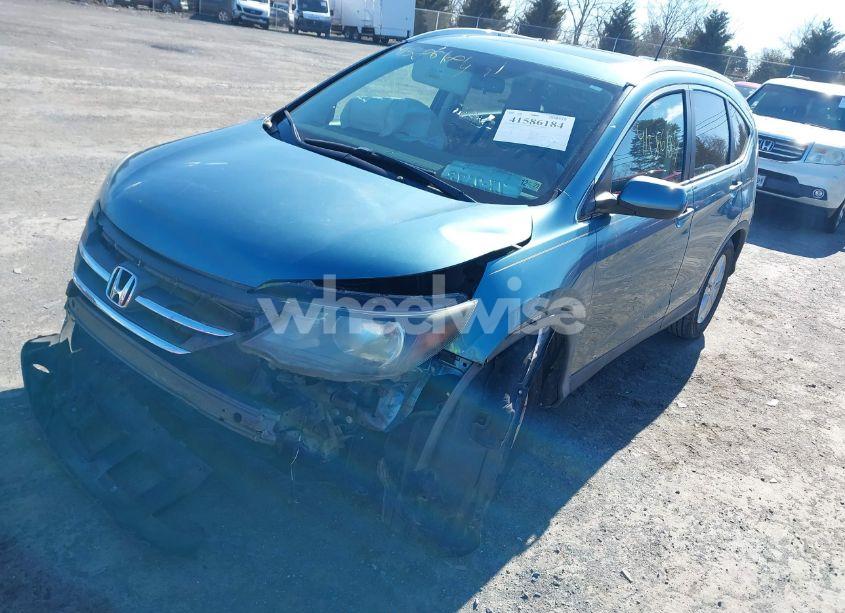 Photo 2 of 2014 Honda Cr-v EX-L (VIN 5J6RM4H75EL091674)