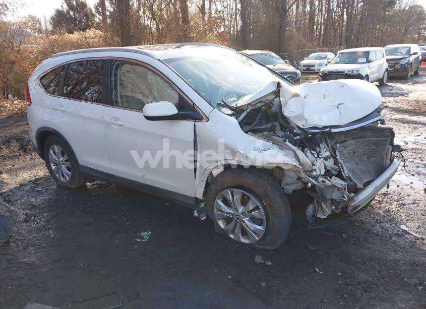 2014 Honda Cr-v EX-L (VIN 5J6RM4H75EL107159) main photo
