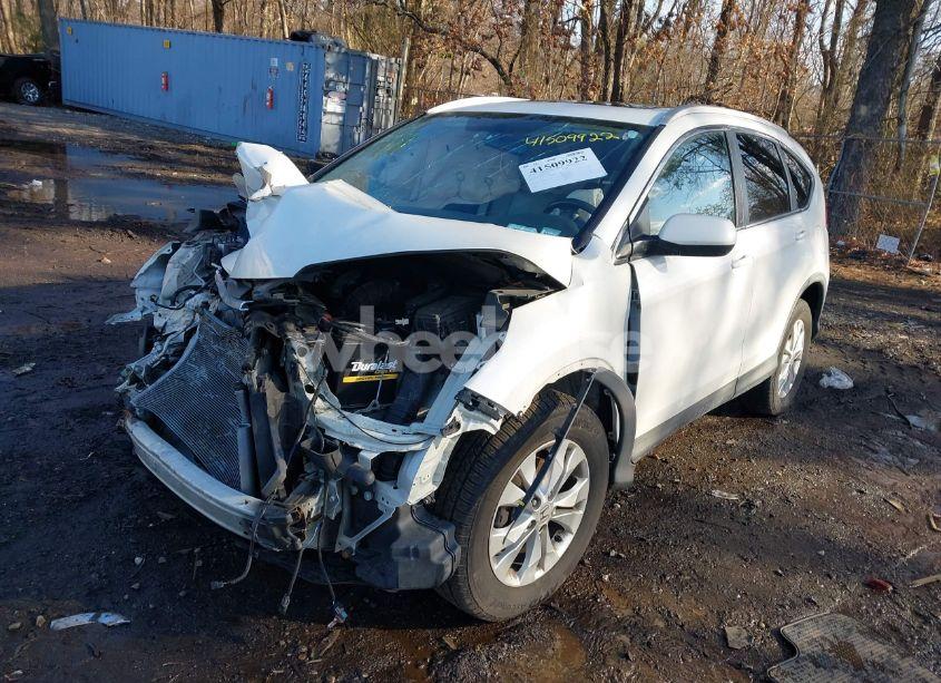 Photo 2 of 2014 Honda Cr-v EX-L (VIN 5J6RM4H75EL107159)