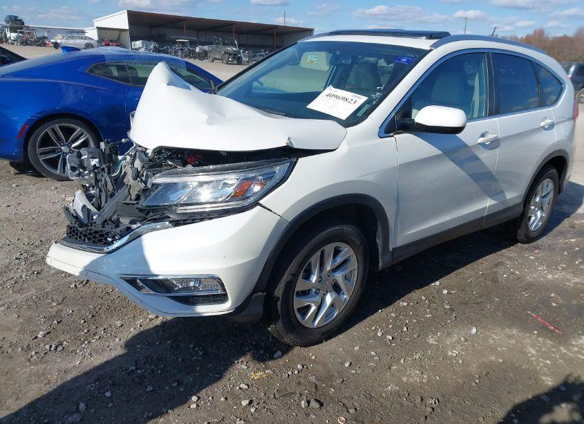 Photo 2 of 2015 Honda Cr-v EX-L (VIN 5J6RM4H75FL028818)