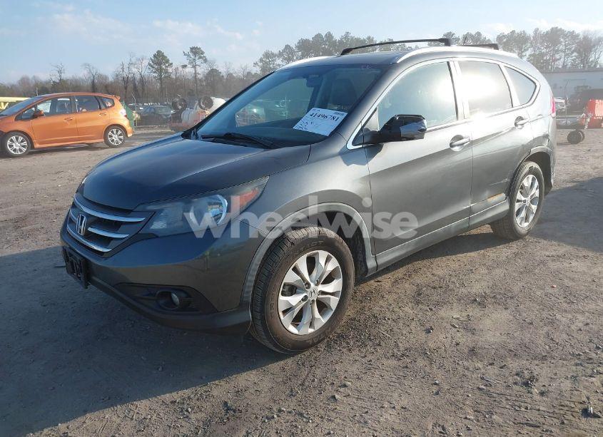 Photo 2 of 2013 Honda Cr-v EX-L (VIN 5J6RM4H76DL017047)