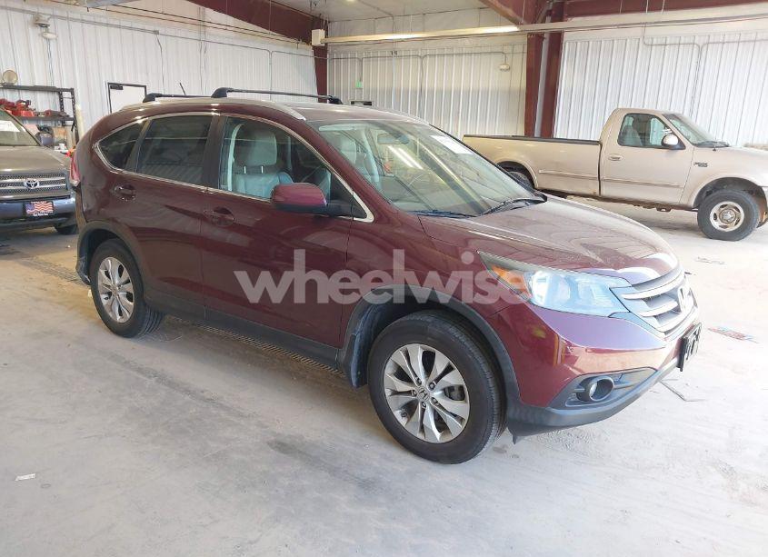 2013 Honda Cr-v EX-L (VIN 5J6RM4H76DL044345) main photo