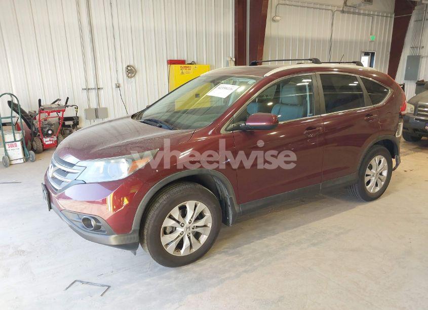 Photo 2 of 2013 Honda Cr-v EX-L (VIN 5J6RM4H76DL044345)