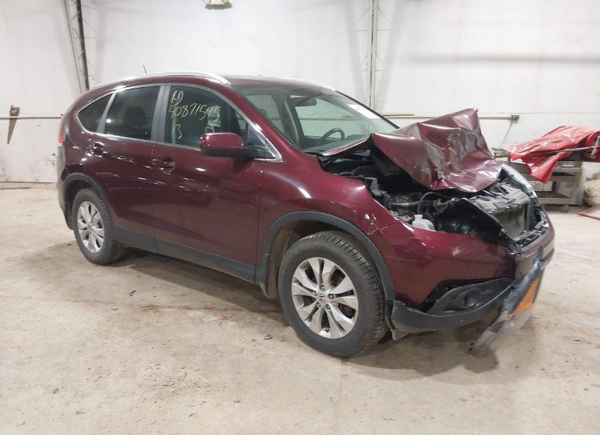 2013 Honda Cr-v EX-L (VIN 5J6RM4H76DL074722) main photo